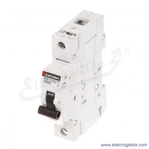 Wyłącznik instalacyjny 291953, BHW-T10, 1P, 0.5A, TYP C Wyłącznik instalacyjny 291953, BHW-T10, 1P, 0.5A, TYP C