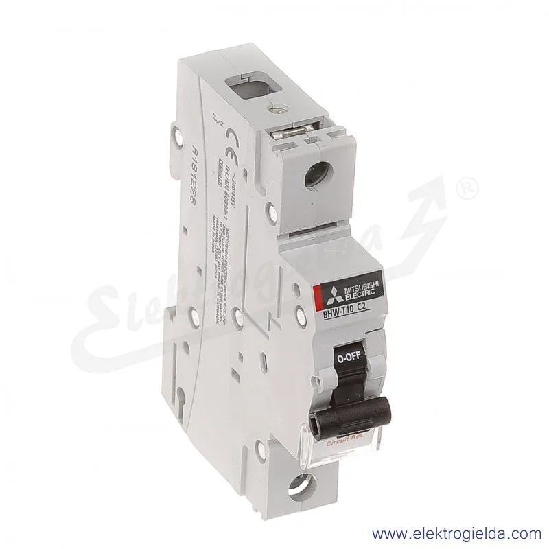 Wyłącznik instalacyjny 291955, BHW-T10, 1P, 2A, TYP C Wyłącznik instalacyjny 291955, BHW-T10, 1P, 2A, TYP C