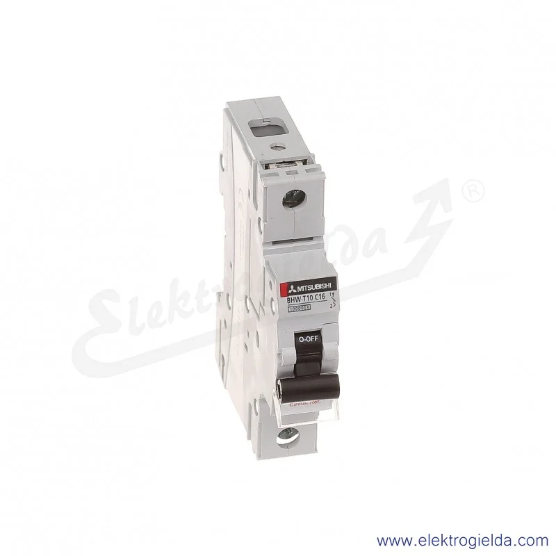 Wyłącznik instalacyjny 291961 BHW-T10, 1P, 16A, TYP C Wyłącznik instalacyjny 291961 BHW-T10, 1P, 16A, TYP C