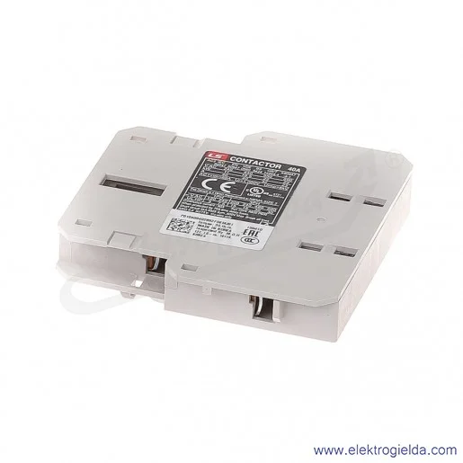 Styk pomocniczy boczny UA-1 1Z1R, NC+NO, zaciski śrubowe Styk pomocniczy boczny UA-1 1Z1R, NC+NO, zaciski śrubowe