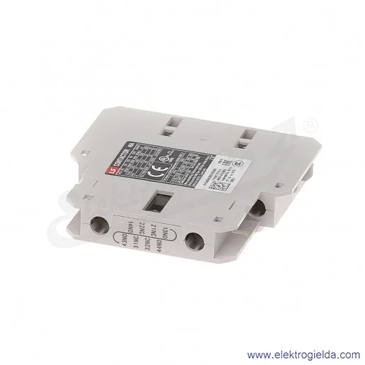 Styk pomocniczy boczny UA-1 1Z1R, NC+NO, zaciski śrubowe Styk pomocniczy boczny UA-1 1Z1R, NC+NO, zaciski śrubowe