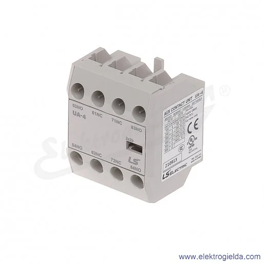 Styki pomocnicze UA-4, 2Z2R, do styczników MC Styki pomocnicze UA-4, 2Z2R, do styczników MC