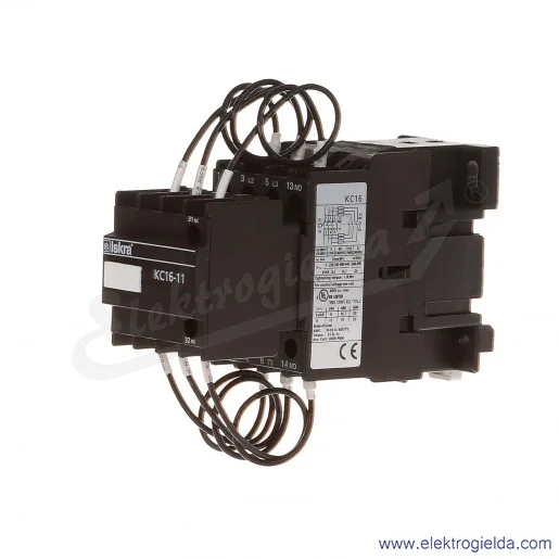 Stycznik kompensacji mocy biernej, 16,7kVar, 230VAC 50/60Hz Stycznik kompensacji mocy biernej, 16,7kVar, 230VAC 50/60Hz