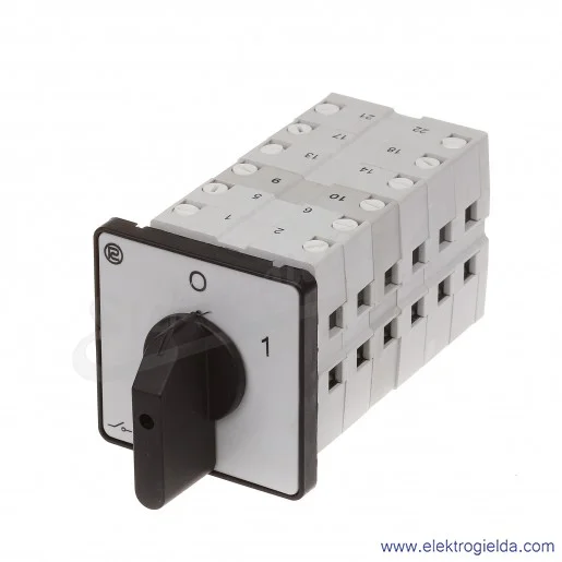 Łącznik krzywkowy pulpitowy S100JD1112 A6 100A IP40 Łącznik krzywkowy pulpitowy S100JD1112 A6 100A IP40