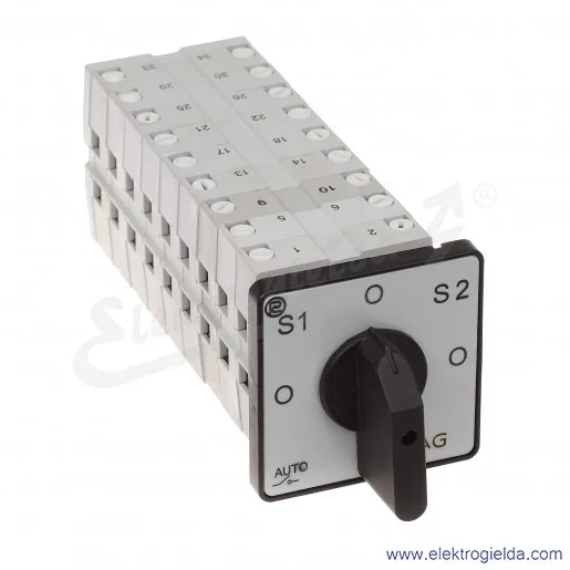 Łącznik krzywkowy pulpitowy S100JDN0818 A8 100A IP40 Łącznik krzywkowy pulpitowy S100JDN0818 A8 100A IP40