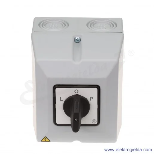 Łącznik krzywkowy S32JPD9151 C6 32A L-0-P 3 fazy IP65 w obudowie Łącznik krzywkowy S32JPD9151 C6 32A L-0-P 3 fazy IP65 w obudowie