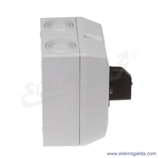 Łącznik krzywkowy S63JPD1103 A6 63A 0-1 3P IP65 w obudowie Łącznik krzywkowy S63JPD1103 A6 63A 0-1 3P IP65 w obudowie