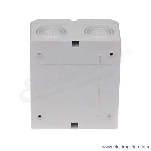 Łącznik krzywkowy kłódka S40JPU1103 A6R 40A 0-1 3P IP65 żółto-czerwony w obudowie Łącznik krzywkowy kłódka S40JPU1103 A6R 40A 0-1 3P IP65 żółto-czerwony w obudowie