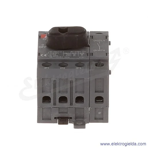 Rozłącznik izolacyjny OT25F4N2 25A 4P napęd z przodu, bez wałka i rączki Rozłącznik izolacyjny OT25F4N2 25A 4P napęd z przodu, bez wałka i rączki