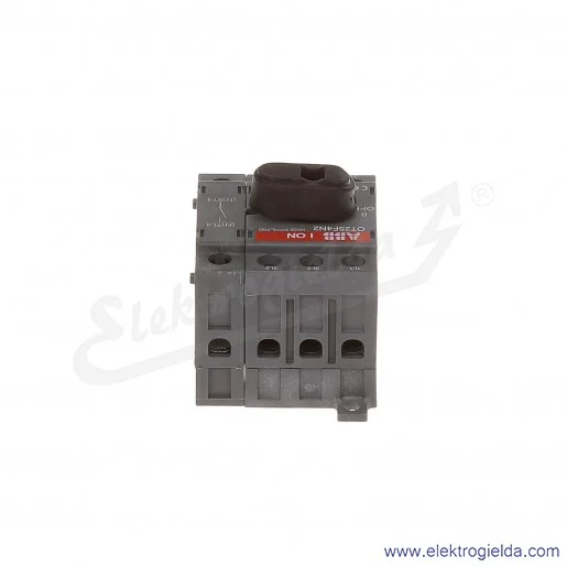 Rozłącznik izolacyjny OT25F4N2 25A 4P napęd z przodu, bez wałka i rączki Rozłącznik izolacyjny OT25F4N2 25A 4P napęd z przodu, bez wałka i rączki