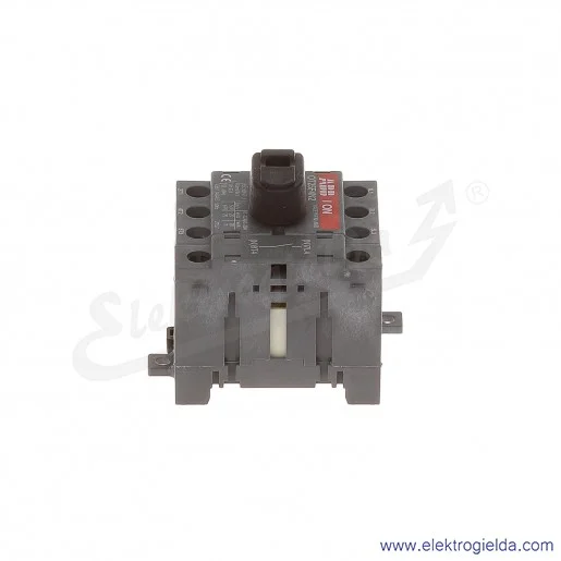 Rozłącznik izolacyjny OT25F4N2 25A 4P napęd z przodu, bez wałka i rączki Rozłącznik izolacyjny OT25F4N2 25A 4P napęd z przodu, bez wałka i rączki