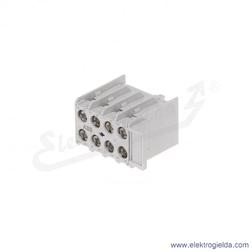 Blok styków pomocniczych MARN422AT czołowe 2NO+2NC Blok styków pomocniczych MARN422AT czołowe 2NO+2NC