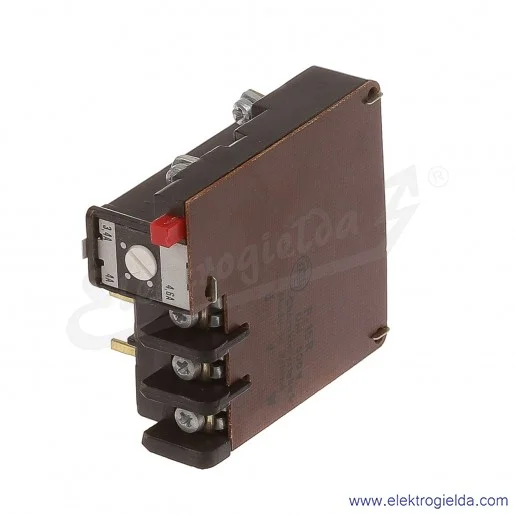 Przekaźnik termobimetalowy P16R 4,6 (3,4-4,6A) Przekaźnik termobimetalowy P16R 4,6 (3,4-4,6A)