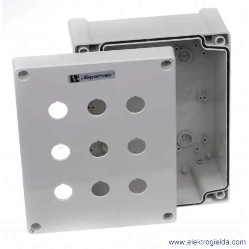 Kaseta 9-otworowa bez wyposażenia Kaseta 9-otworowa bez wyposażenia