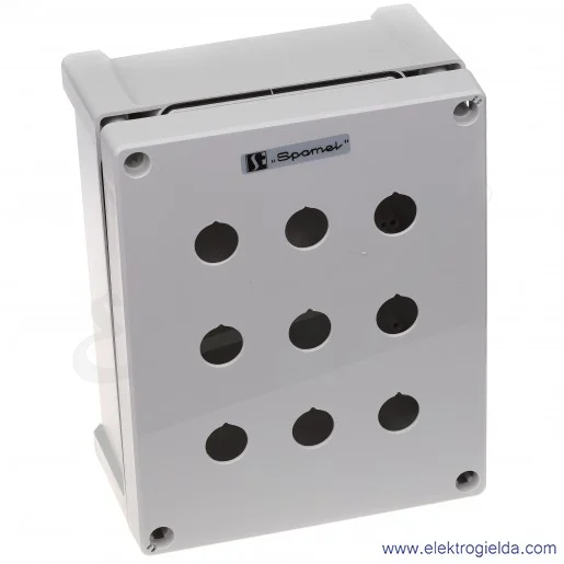 Kaseta 9-otworowa bez wyposażenia Kaseta 9-otworowa bez wyposażenia