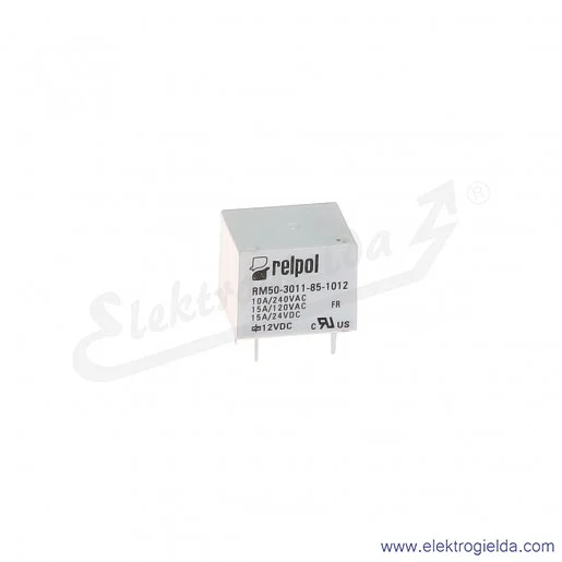 Przekaźnik miniaturowy RM50-3011-85-1012 1P 12VDC do obwodów drukowanych