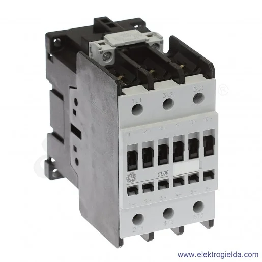 Stycznik CL06A300MU 400V AC 50/60 HZ, 22KW/400V AC-3, 90A AC-1, 3-polowy Stycznik CL06A300MU 400V AC 50/60 HZ, 22KW/400V AC-3, 90A AC-1, 3-polowy