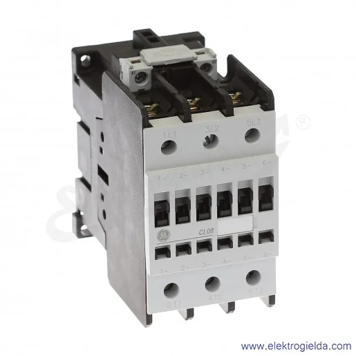 Stycznik CL08A300MU 400V AC 50/60 HZ, 37KW/400V AC-3, 110A AC-1, 3-polowy Stycznik CL08A300MU 400V AC 50/60 HZ, 37KW/400V AC-3, 110A AC-1, 3-polowy