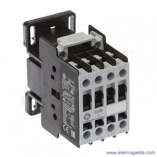 Stycznik CL00A310T6 230V AC 50/60 HZ, 1NO, 4KW/400V AC-3, 25A AC-1, 3-polowy Stycznik CL00A310T6 230V AC 50/60 HZ, 1NO, 4KW/400V AC-3, 25A AC-1, 3-polowy