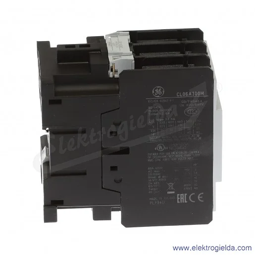 Stycznik CL06A300M6 230V AC 50/60 HZ, 22KW/400V AC-3, 90A AC-1, 3-polowy Stycznik CL06A300M6 230V AC 50/60 HZ, 22KW/400V AC-3, 90A AC-1, 3-polowy