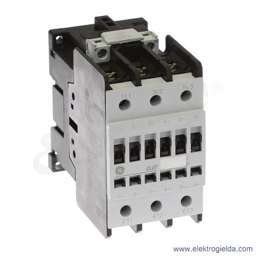 Stycznik CL07A300M2 42V AC 50/60 HZ, 30KW/400V AC-3, 110A AC-1, 3-polowy Stycznik CL07A300M2 42V AC 50/60 HZ, 30KW/400V AC-3, 110A AC-1, 3-polowy