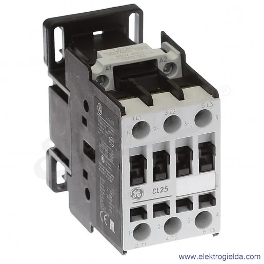 Stycznik CL25A300TU 400V AC 50/60 HZ, 11KW/400V AC-3, 45A AC-1, 3-polowy Stycznik CL25A300TU 400V AC 50/60 HZ, 11KW/400V AC-3, 45A AC-1, 3-polowy