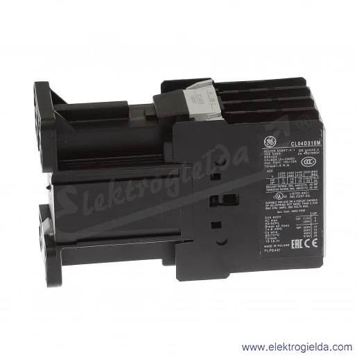 Stycznik CL04D310MN 220V DC, 1NO, 16KW/400V AC-3, 60A AC-1, 3-polowy Stycznik CL04D310MN 220V DC, 1NO, 16KW/400V AC-3, 60A AC-1, 3-polowy