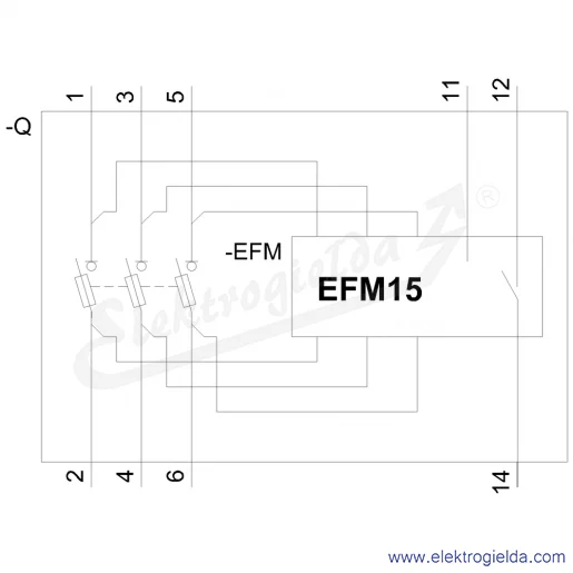 Schemat obwodu Schemat obwodu