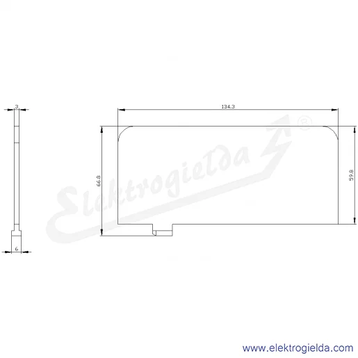 Rysunek wymiarowy Rysunek wymiarowy