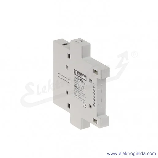 Styki pomocnicze BFX1220 2NO montaż boczny, zaciski śrubowe, do styczników BF Styki pomocnicze BFX1220 2NO montaż boczny, zaciski śrubowe, do styczników BF