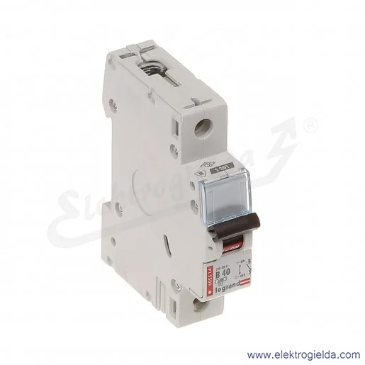 Wyłącznik nadprądowy S301 B 40 1P 6kA AC TX3 Wyłącznik nadprądowy S301 B 40 1P 6kA AC TX3