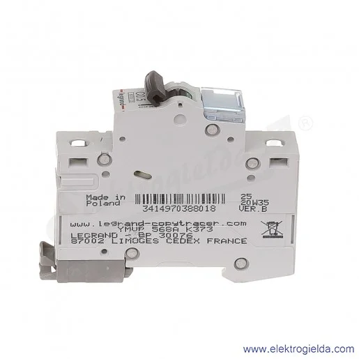 Wyłącznik nadprądowy S301 C 0,5 1P 6kA AC TX3 Wyłącznik nadprądowy S301 C 0,5 1P 6kA AC TX3