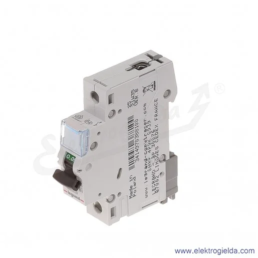 Wyłącznik nadprądowy S301 C 3 1P 6kA AC TX3 Wyłącznik nadprądowy S301 C 3 1P 6kA AC TX3