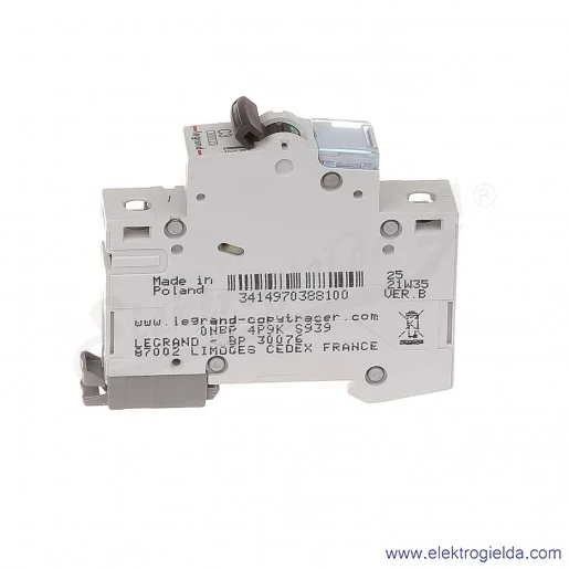 Wyłącznik nadprądowy S301 C 3 1P 6kA AC TX3 Wyłącznik nadprądowy S301 C 3 1P 6kA AC TX3