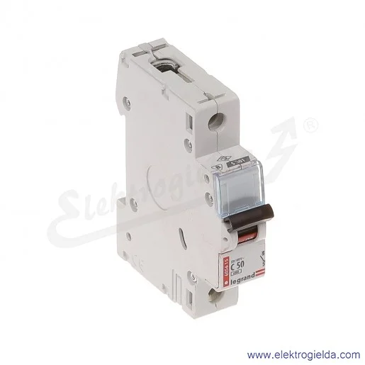 Wyłącznik nadprądowy S301 C 50 1P 6kA AC TX3 Wyłącznik nadprądowy S301 C 50 1P 6kA AC TX3