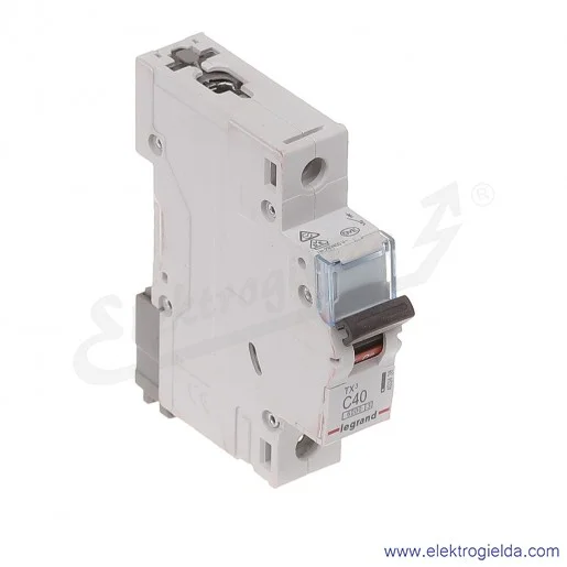 Wyłącznik nadprądowy S301 C 40 1P 6kA AC TX3 Wyłącznik nadprądowy S301 C 40 1P 6kA AC TX3