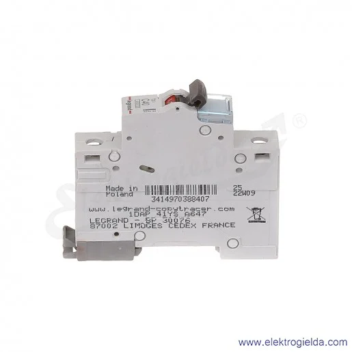 Wyłącznik nadprądowy S301 C 40 1P 6kA AC TX3 Wyłącznik nadprądowy S301 C 40 1P 6kA AC TX3