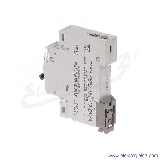 Wyłącznik nadprądowy S301 C 32 1P 6kA AC TX3 Wyłącznik nadprądowy S301 C 32 1P 6kA AC TX3