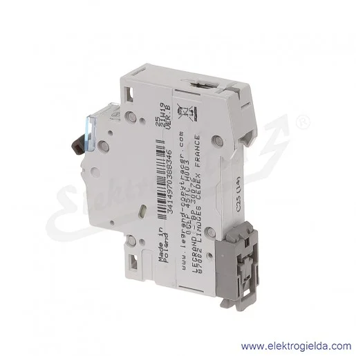 Wyłącznik nadprądowy S301 C 25 1P 6kA AC TX3 Wyłącznik nadprądowy S301 C 25 1P 6kA AC TX3