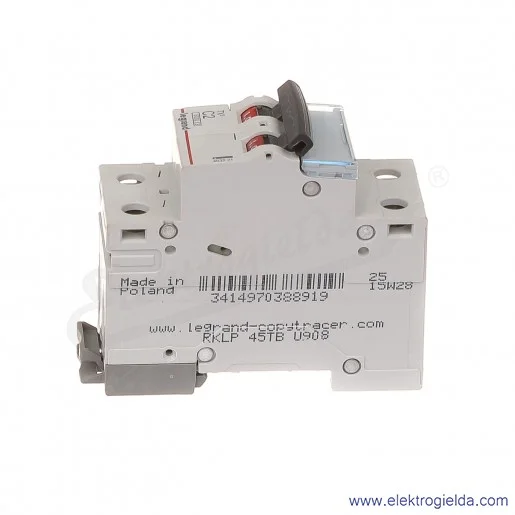 Wyłącznik nadprądowy S302 C 2 2P 6kA AC TX3 Wyłącznik nadprądowy S302 C 2 2P 6kA AC TX3