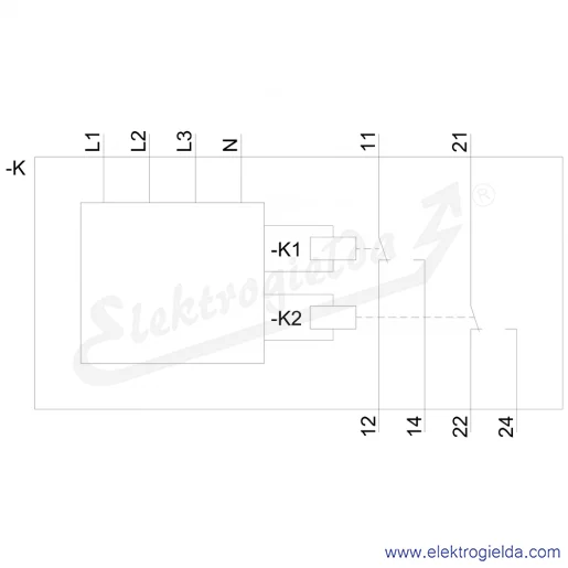 Schemat obwodu Schemat obwodu