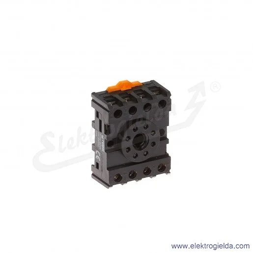 GZS8 GNIAZDO WTYKOWE CZARNE DO PRZEKAŹNIKA R15 2P GZS8 GNIAZDO WTYKOWE CZARNE DO PRZEKAŹNIKA R15 2P