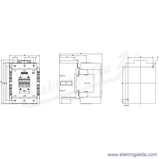 Rysunek wymiarowy Rysunek wymiarowy