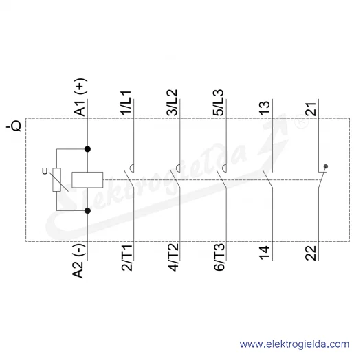 Schemat obwodu Schemat obwodu