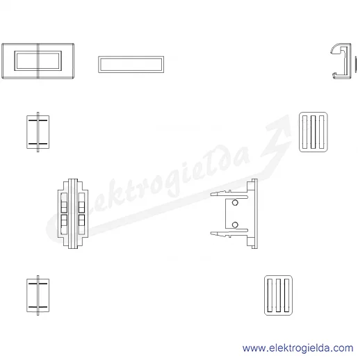 Rysunek wymiarowy Rysunek wymiarowy
