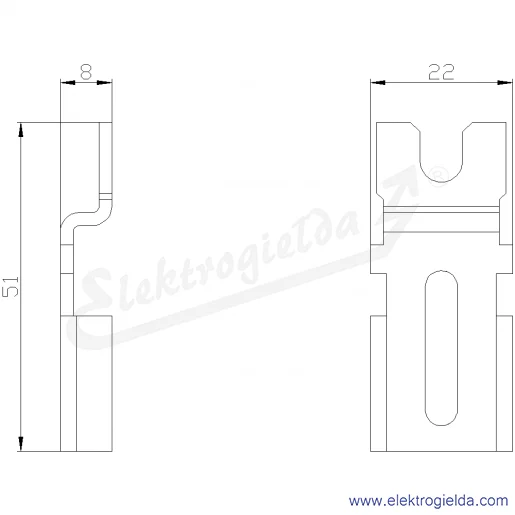 Rysunek wymiarowy Rysunek wymiarowy