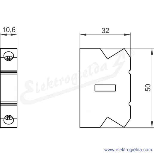 Rysunek wymiarowy Rysunek wymiarowy