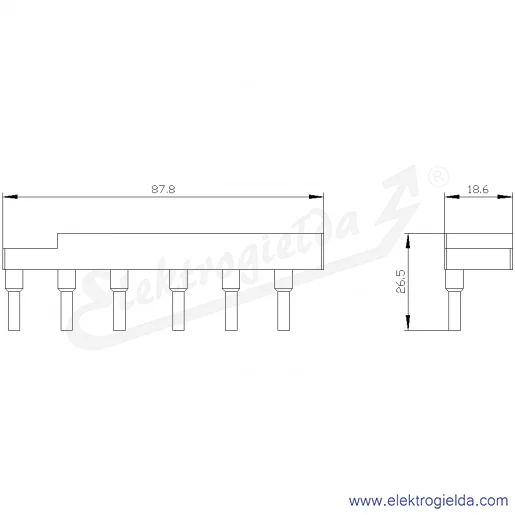 Rysunek wymiarowy Rysunek wymiarowy