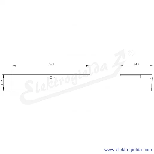 Rysunek wymiarowy Rysunek wymiarowy