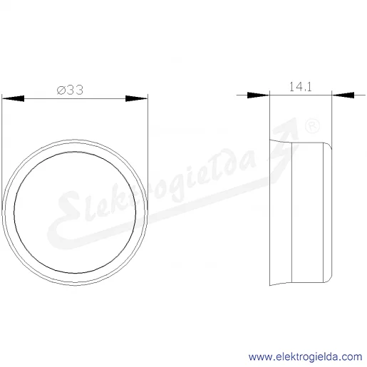 Rysunek wymiarowy Rysunek wymiarowy